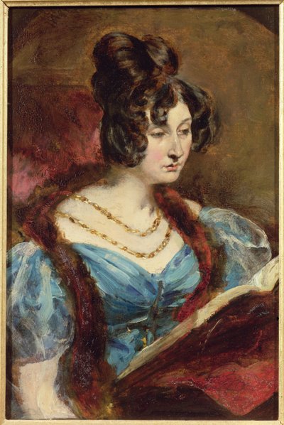 Egy hölgy portréja alkotó: William Etty