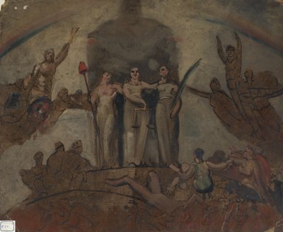 Tanulmány egy alakkompozícióhoz alkotó: William Etty