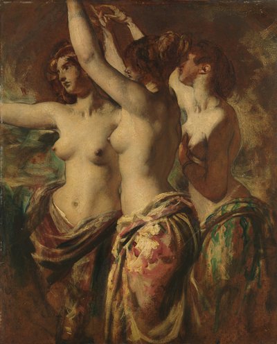 A három grácia. alkotó: William Etty