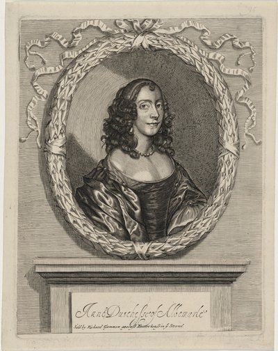 Anne, Albemarle hercegnéje alkotó: William Faithorne