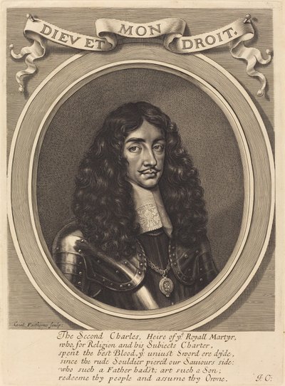 Károly II alkotó: William Faithorne