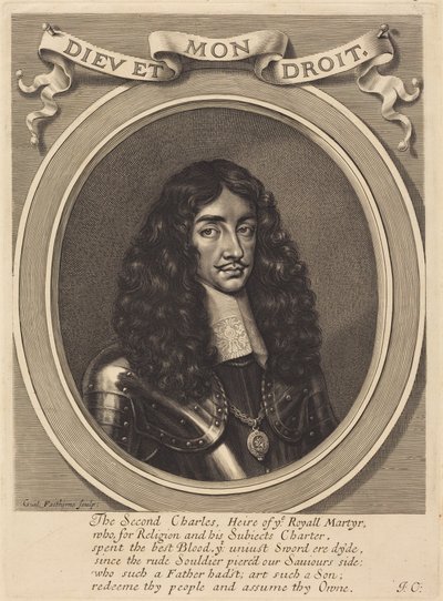 II. Károly alkotó: William Faithorne