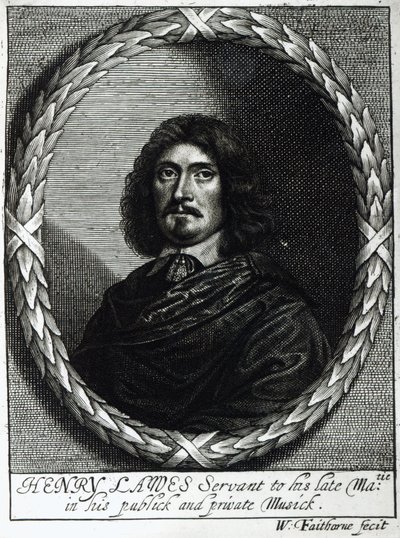 Henry Lawes (1596-1662) alkotó: William Faithorne