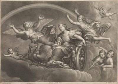 Juno és Iris alkotó: William Faithorne