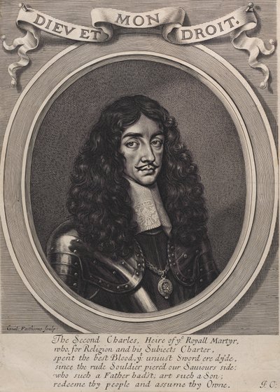 Károly király, 1660-70. alkotó: William Faithorne