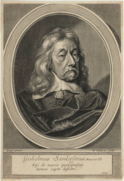 Sir William Sanderson alkotó: William Faithorne