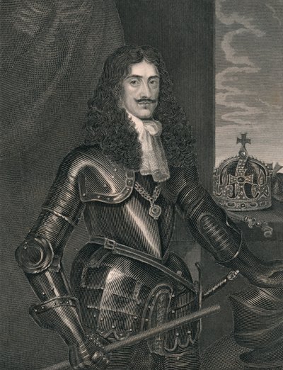 Második Károly király, a 19. század közepe. alkotó: William Finden