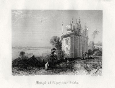 „Masjid at Ghazipur, India”, 19. század alkotó: William Finden