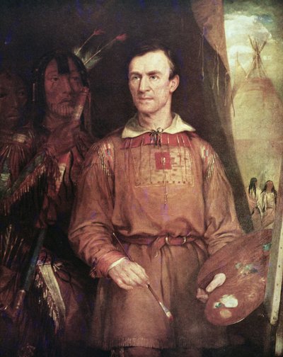 George Catlin (1798-1872) 1849 (olaj, vászon) alkotó: William Fisk