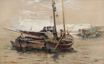A háborús hírek olvasása alkotó: William Fleming Vallance