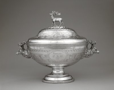 Leves Tureen, c. 1860 (ezüst) alkotó: William Forbes