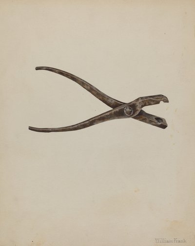 Bullet Mold, c. 1940. alkotó: William Frank