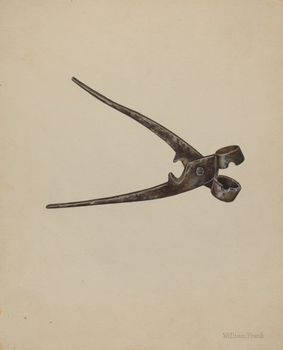 Bullet Mold, c. 1940. alkotó: William Frank