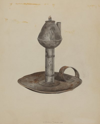 Gyarmati lámpa, 1938. alkotó: William Frank