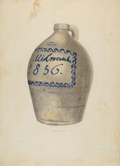 Kancsó, c. 1937. alkotó: William Frank