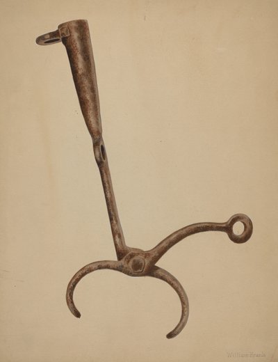 Snubber for Bull, c. 1942. alkotó: William Frank