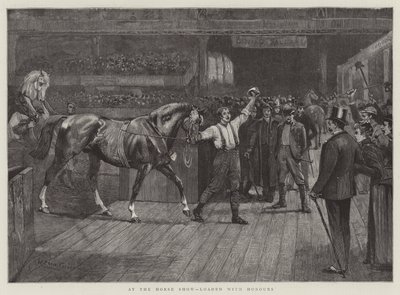A Horse Show-n, megrakva kitüntetésekkel alkotó: William Frank Calderon
