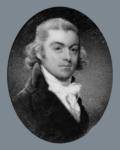 Egy úriember portréja, kb. 1795. alkotó: William Franks