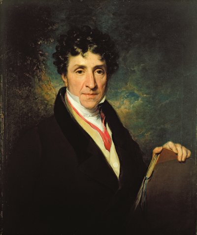 Charles Henry Schwanfelder (1774-1837) portréja (olaj, vászon) alkotó: William Frederick