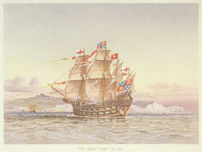 A "Nagy Harry" (színes litográfia) alkotó: William Frederick Mitchell