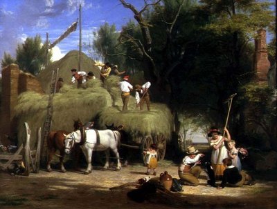 Széna rakásolása alkotó: William Frederick Witherington