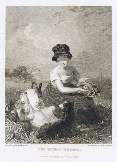A rusztikus koszorú alkotó: William Frederick Witherington