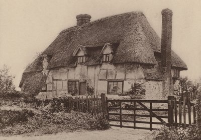 Hardhamban, Pulborough közelében, Nyugat-Sussexben (fekete-fehér fotó) alkotó: William Galsworthy Davie