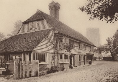 Hawkhurstben, Kentben (fekete-fehér fotó) alkotó: William Galsworthy Davie