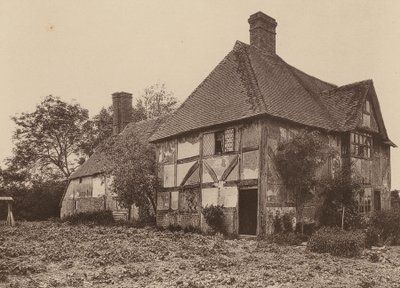Little Dixterben, Northiam, Sussex (fekete-fehér fotó) alkotó: William Galsworthy Davie