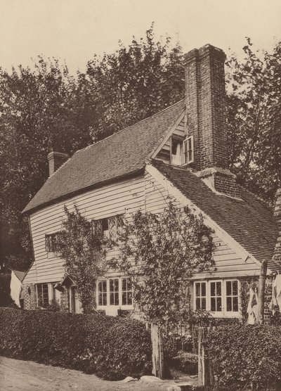 Mayfieldben, Sussexben (fekete-fehér fénykép) alkotó: William Galsworthy Davie