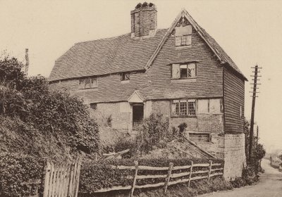 Mayfieldben, Sussexben (fekete-fehér fénykép) alkotó: William Galsworthy Davie