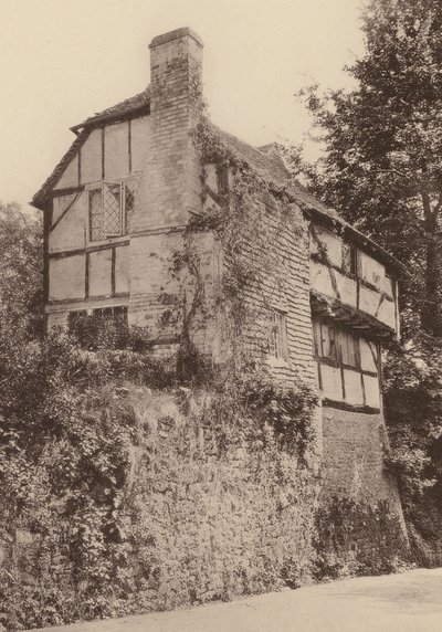 Pulborough-ban, West Sussexben (fekete-fehér fotó) alkotó: William Galsworthy Davie