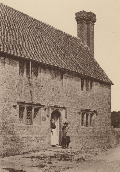 Bean Lodge, New Grove Lane, Petworth közelében, Sussex (fekete-fehér fotó) alkotó: William Galsworthy Davie
