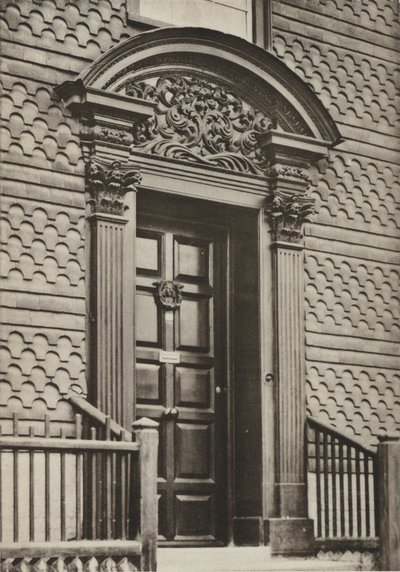 Doorway, Cranbrook, Kent (f/w fotó) alkotó: William Galsworthy Davie