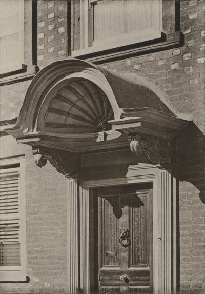 Doorway, High Street, High Wycombe, Bucks (f/w fotó) alkotó: William Galsworthy Davie