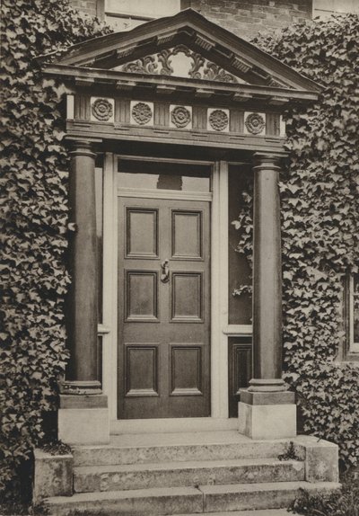 Doorway, Tenterden, Kent (f/w fotó) alkotó: William Galsworthy Davie