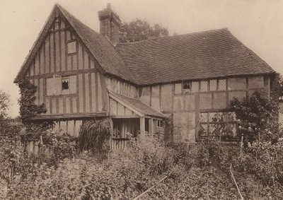 Horseshoe House, Beckley, Sussex (fekete-fehér fotó) alkotó: William Galsworthy Davie