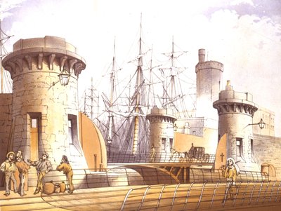 Stanley Dock Gates, 1864 alkotó: William Gavin Herdman