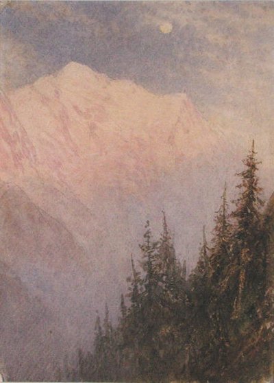 Mount Blanc alkotó: William Gersham Collingwood