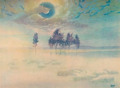 Októberi köd, c1920, 1928 alkotó: William Giles