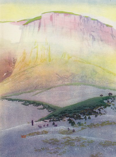 The Last Glean, Korzika (színes litho) alkotó: William Giles