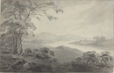 Folyói táj romokkal alkotó: William Gilpin