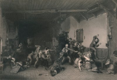 Blind Mans Buff, 1812, 19. század közepe. alkotó: William Greatbach