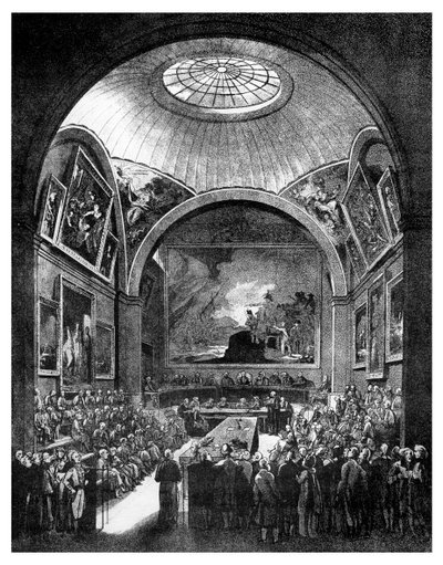 Common Council Chamber, Guildhall, City of London, 1886. alkotó: William Griggs