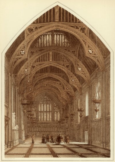 Guildhall belső terei, City of London, 1886 alkotó: William Griggs
