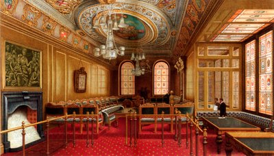 The Aldermens Court Room, Guildhall, City of London, 1886. alkotó: William Griggs