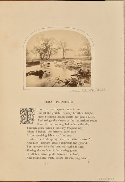 [Pásztorjelenet szarvasmarhákkal egy elárasztott mezőn, Anglia] alkotó: William Grundy