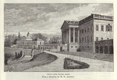 Prior Park House Bathban alkotó: William Grylls Addison