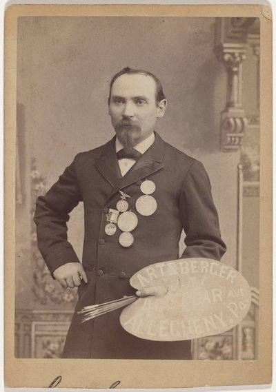 Férfi portré, 20. század eleje (fénykép) alkotó: William H. Artzberger