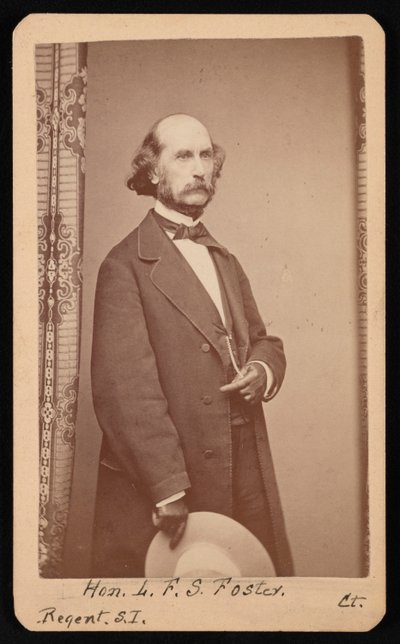 LaFayette Sabine Foster portréja 1806-1880, 1871 és 1880 között. alkotó: William H Jennings